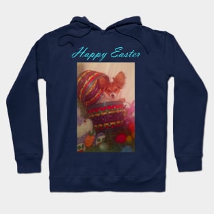 Happy Easter Papillon Puppy Hoodie